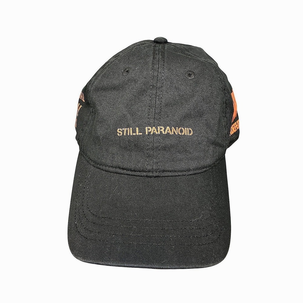 Anti Social Social Club Undefeated Strapback Hat Unisex OSFM Black Orange